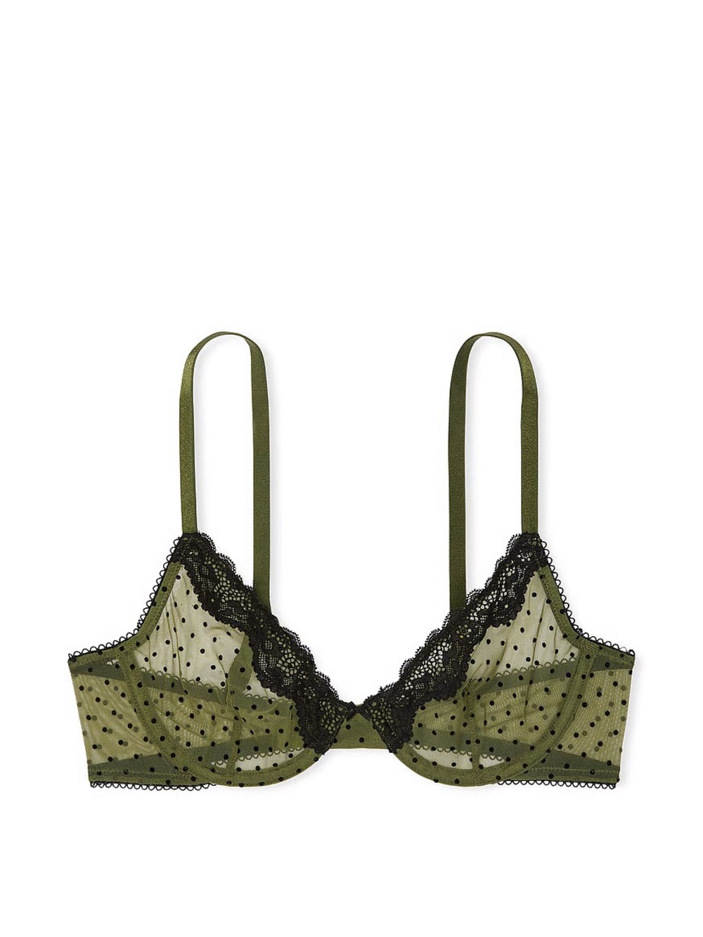 NWT VICTORIA'S SECRET Tease Lace Unlined Demi Bra